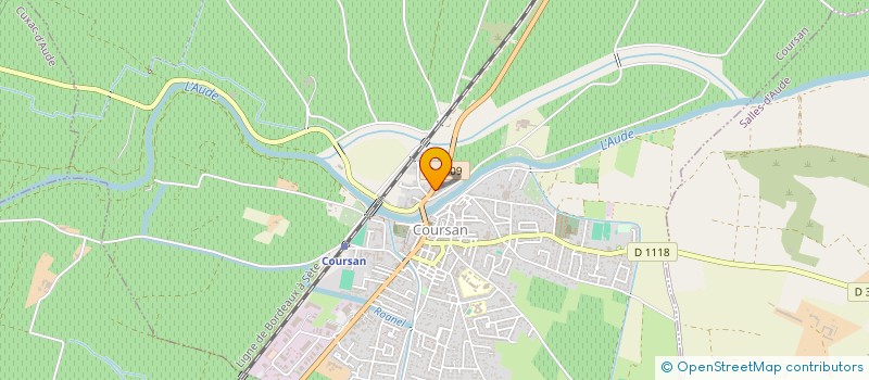 localisation de l'entreprise 399 475 805   COURSAN