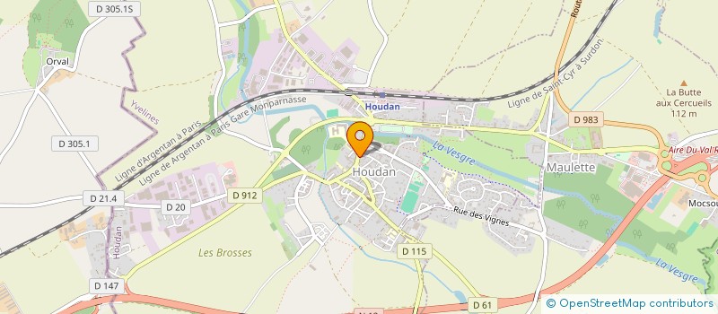 localisation de l'entreprise 399 517 507   HOUDAN