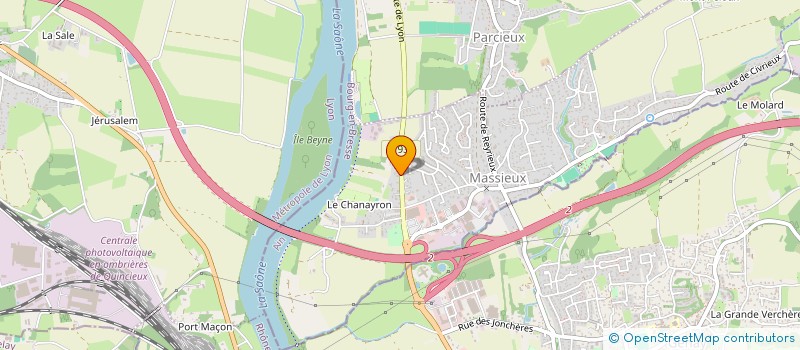 localisation de l'entreprise 399 544 733 à TREVOUX