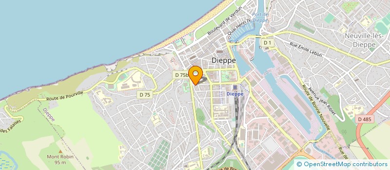 localisation de l'entreprise 399 612 209  à DIEPPE