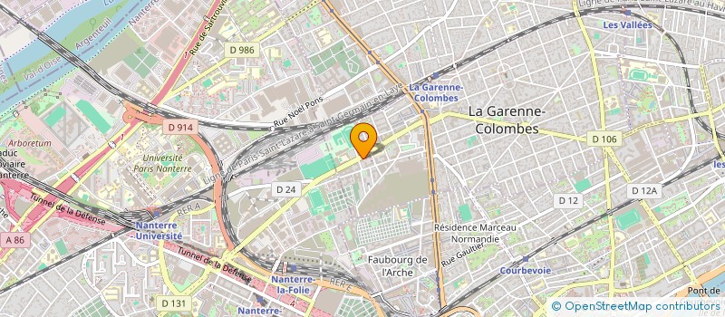 localisation de l'entreprise 399 689 090   LA GARENNE-COLOMBES