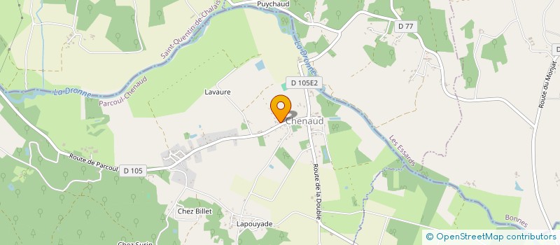 localisation de l'entreprise 399 716 968 à CHALAIS