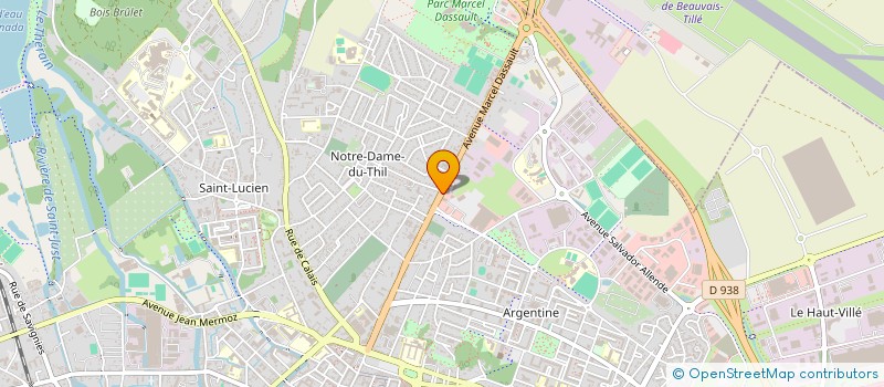 localisation de l'entreprise 399 749 662   RUE