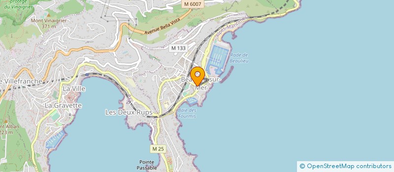 localisation de l'entreprise 399 767 847 à VILLEFRANCHE-SUR-MER