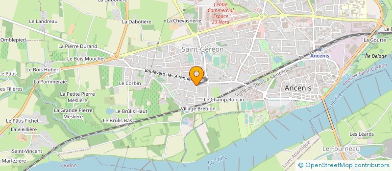 localisation de l'entreprise 399 801 505   ANCENIS-SAINT-GEREON