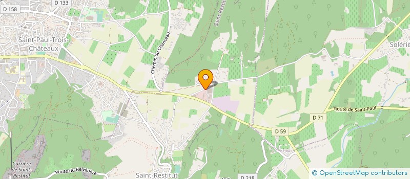 localisation de l'entreprise 399 830 355   SAINT-RESTITUT