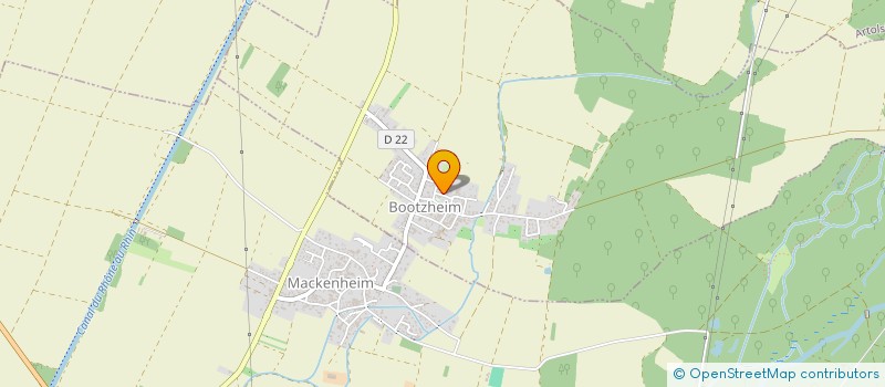 localisation de l'entreprise 399 867 696   BOOTZHEIM