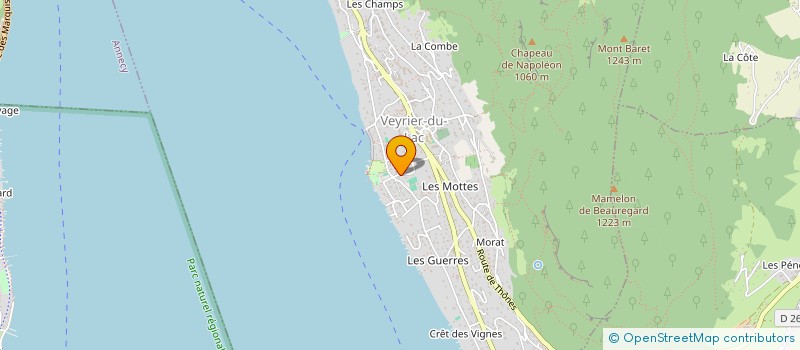 localisation de l'entreprise 399 878 594   GRIMAUD