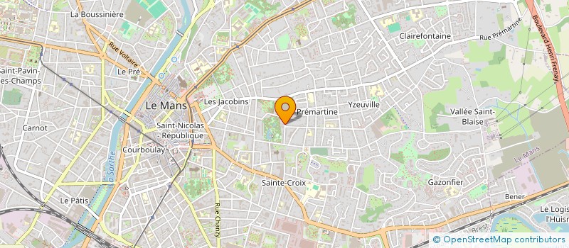 localisation de l'entreprise 399 917 251   LE MANS