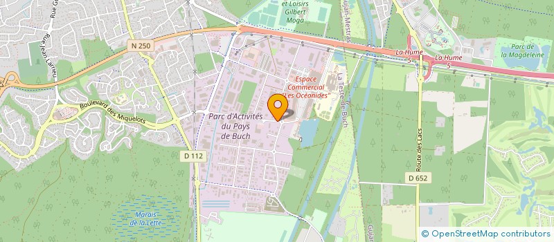 localisation de l'entreprise 399 965 508   LA TESTE-DE-BUCH