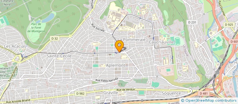 localisation de l'entreprise 3A à LE HAVRE