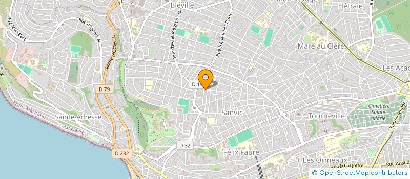 localisation de l'entreprise 3A à LE HAVRE