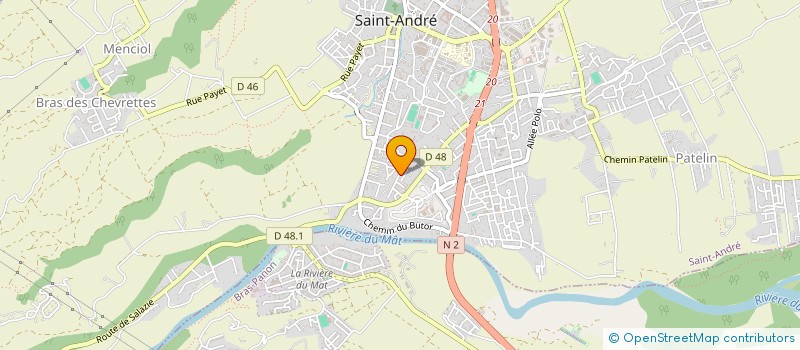 localisation de l'entreprise 3A à SAINT-ANDRE