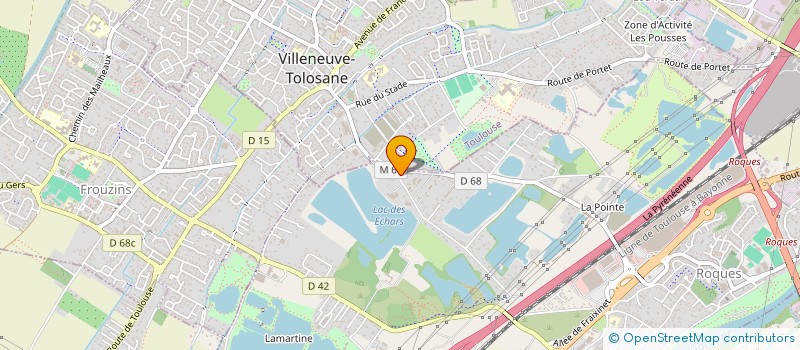 localisation de l'entreprise 3A AUTOMATISME  ROQUES