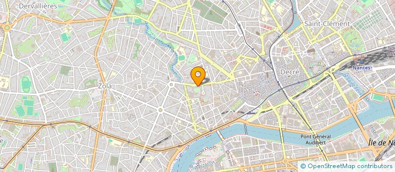 localisation de l'entreprise 3A COMPTA FACILE à NANTES