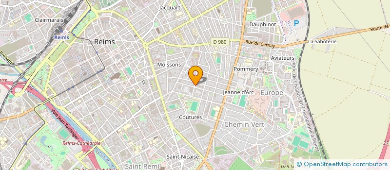 localisation de l'entreprise 3A CONTROLES ET SOLUTIONS  REIMS