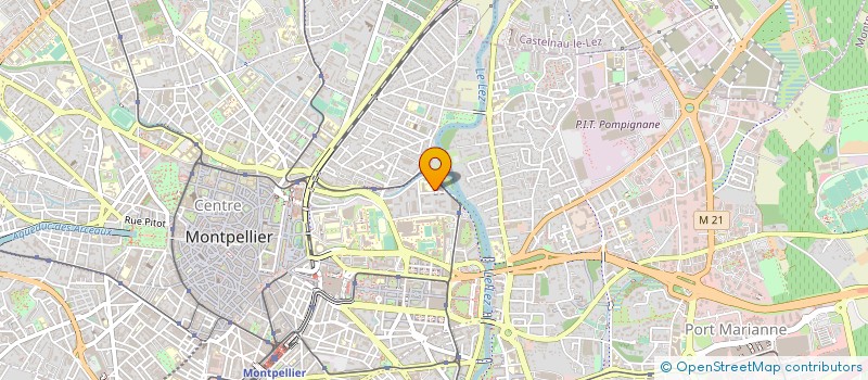 localisation de l'entreprise 3A DIFFUSION à MONTPELLIER