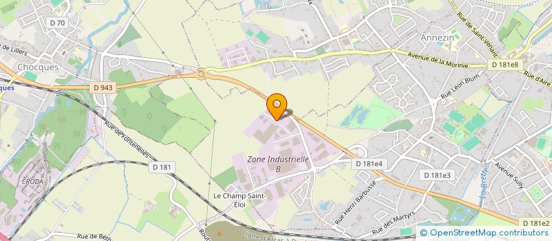 localisation de l'entreprise 3A DISTRIBUTION ET TRADING à ANNEZIN
