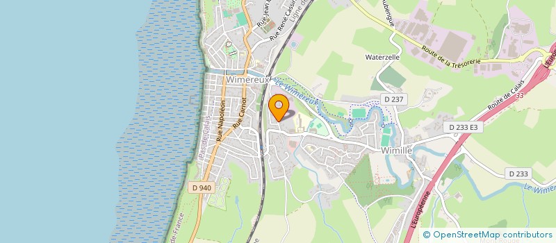 localisation de l'entreprise 3A&F  WIMILLE