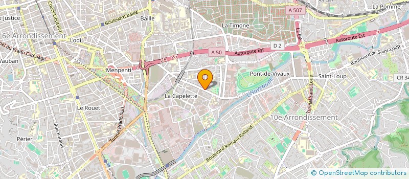 localisation de l'entreprise 3A-INFOTECH à MARSEILLE