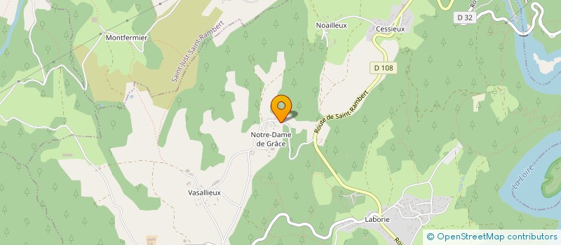 localisation de l'entreprise 3A INVEST  CHAMBLES