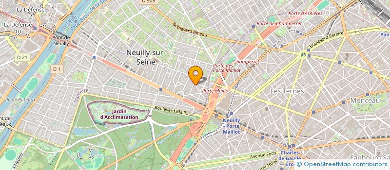 localisation de l'entreprise 3A NEUILLY à NEUILLY-SUR-SEINE