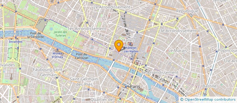 localisation de l'entreprise 3A POULPO à PARIS