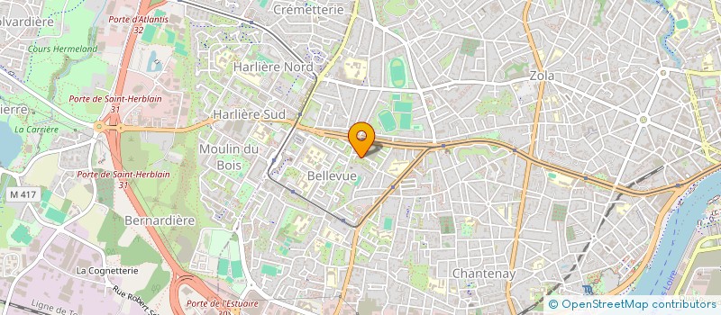 localisation de l'entreprise 3A SAFETY à NANTES