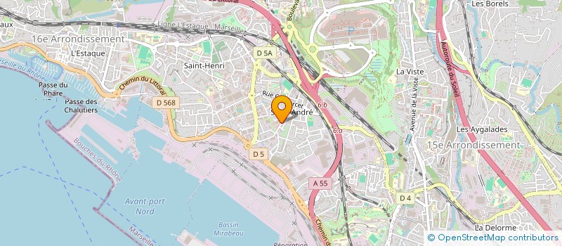 localisation de l'entreprise 3A SOLUTIONS PATRIMOINE à MARSEILLE
