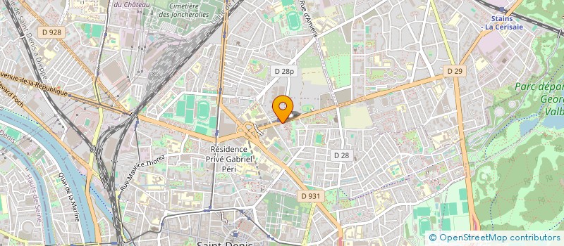 localisation de l'entreprise 3A STAFF DECOR  PARIS