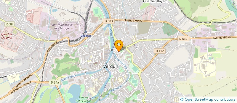 localisation de l'entreprise 3A SUPPORT TECHNIQUE INTERASS VERDUNOIS à VERDUN