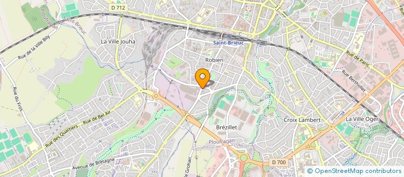 localisation de l'entreprise 3A TRANSLAB à SAINT-BRIEUC