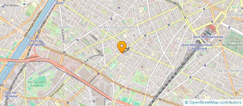 localisation de l'entreprise 3A VAUGIRARD  PARIS