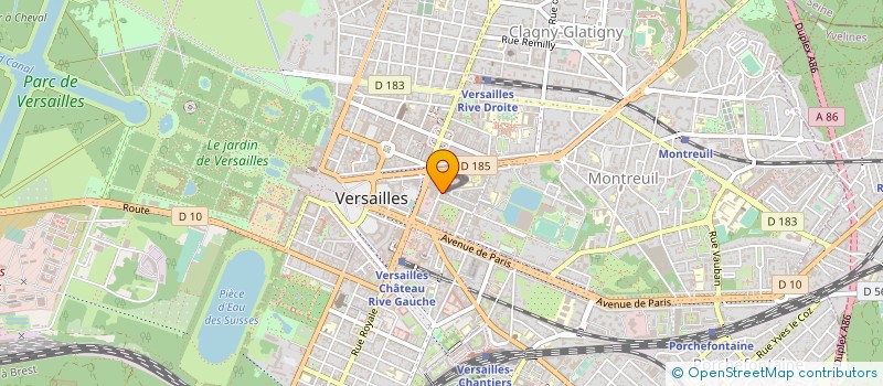 localisation de l'entreprise 3A VERSAILLES à VERSAILLES