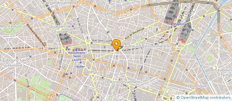 localisation de l'entreprise 3A VICTOIRE  PARIS