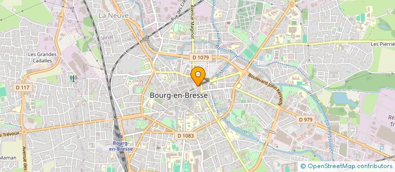 localisation de l'entreprise 3A2L à BOURG-EN-BRESSE