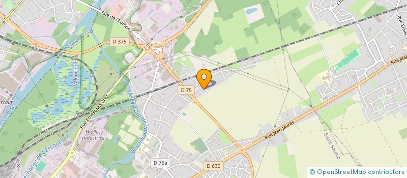 localisation de l'entreprise 3A2SET  SAINT-SAULVE