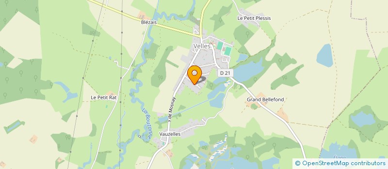 localisation de l'entreprise 3ACJ à VELLES