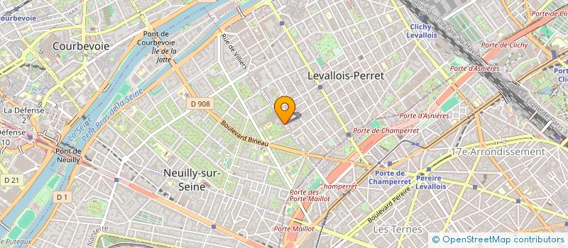 localisation de l'entreprise 3ACM à NEUILLY-SUR-SEINE