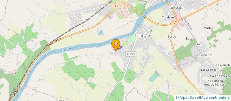 localisation de l'entreprise 3ACN47  CONDEZAYGUES