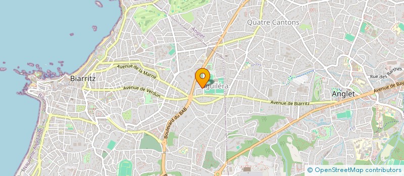 localisation de l'entreprise 3AD à BIARRITZ