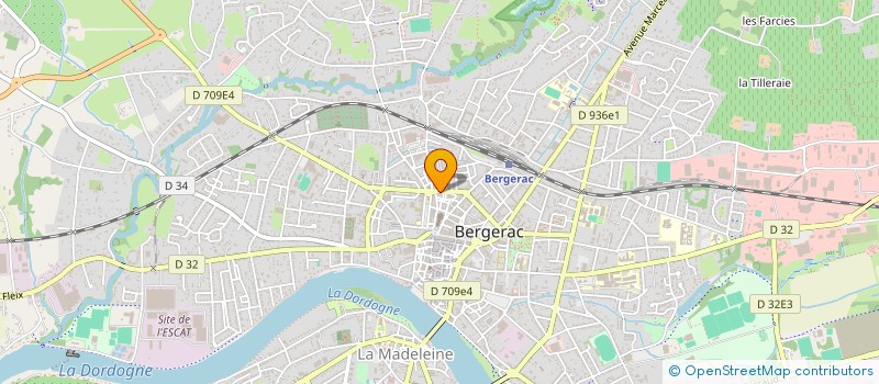 localisation de l'entreprise 3AF à BERGERAC