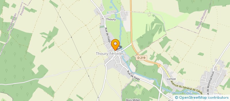 localisation de l'entreprise 3AFB  THOURY-FEROTTES