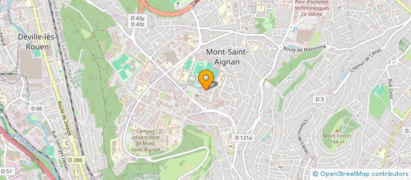 localisation de l'entreprise 3AG  MONT-SAINT-AIGNAN