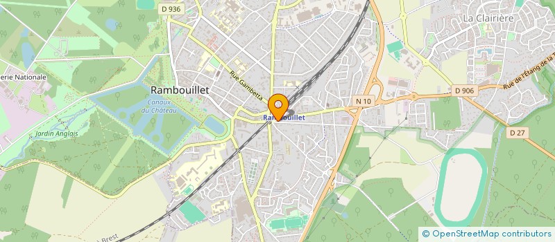 localisation de l'entreprise 3AI SARL à RAMBOUILLET