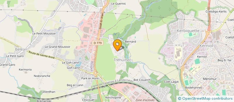 localisation de l'entreprise 3AJL à VANNES