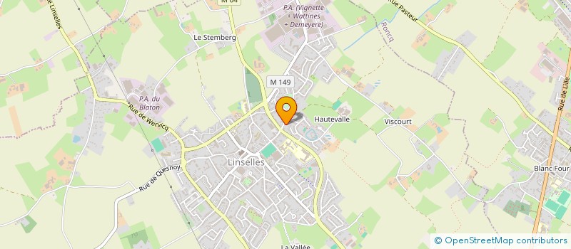 localisation de l'entreprise 3ALF INVEST à LINSELLES
