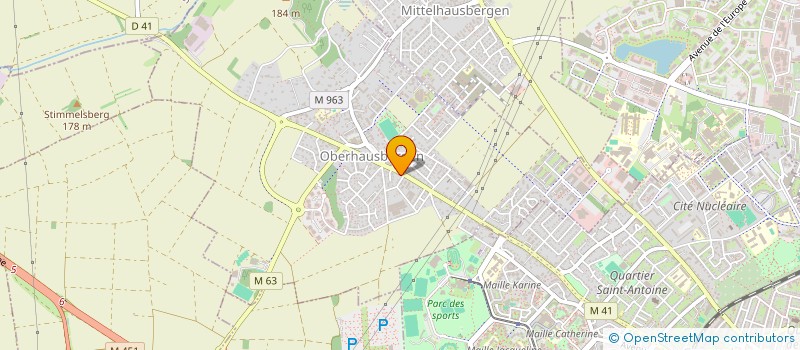 localisation de l'entreprise 3AMI  OBERHAUSBERGEN