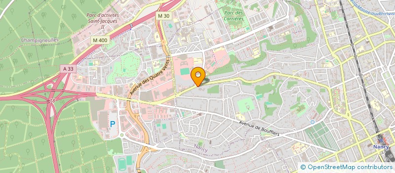 localisation de l'entreprise 3AMY  NANCY