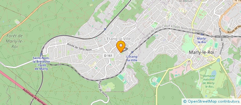 localisation de l'entreprise 3AP  L'ETANG-LA-VILLE